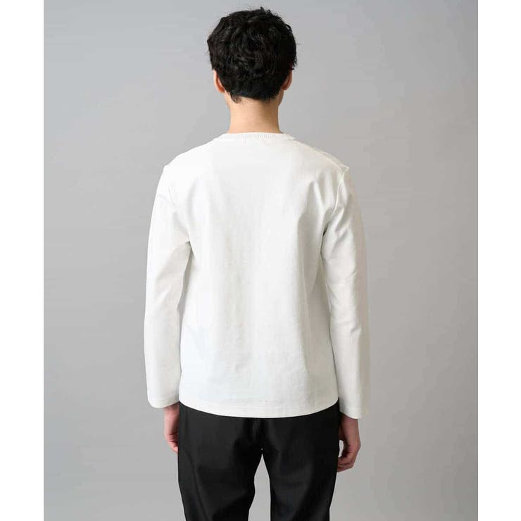 【スマート/イージーケア/洗濯機で洗える/毛玉になりにくい】オーバルジャガード | a.v.v【MEN】 | 詳細画像19 