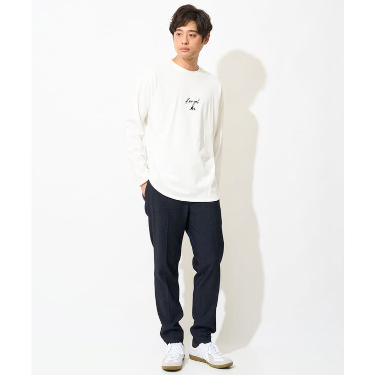 【KANGOL】スクエアプリントロングシルエットカットソー | a.v.v【MEN】 | 詳細画像10 