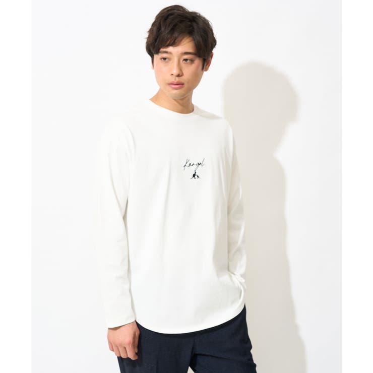 【KANGOL】スクエアプリントロングシルエットカットソー | a.v.v【MEN】 | 詳細画像12 