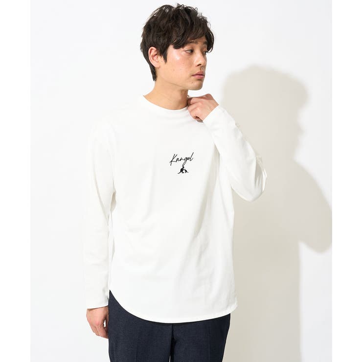 【KANGOL】スクエアプリントロングシルエットカットソー | a.v.v【MEN】 | 詳細画像13 