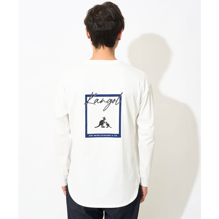 【KANGOL】スクエアプリントロングシルエットカットソー | a.v.v【MEN】 | 詳細画像3 