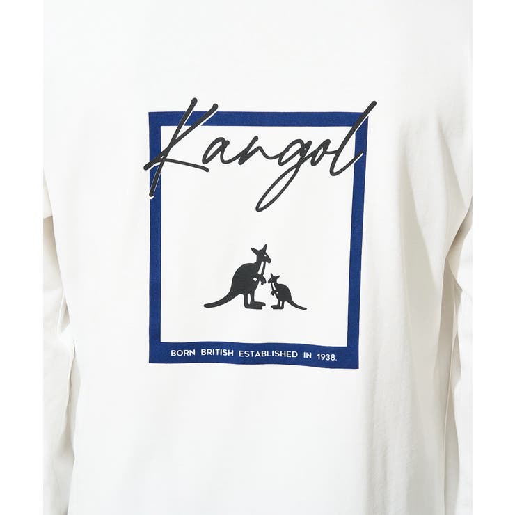 【KANGOL】スクエアプリントロングシルエットカットソー | a.v.v【MEN】 | 詳細画像4 