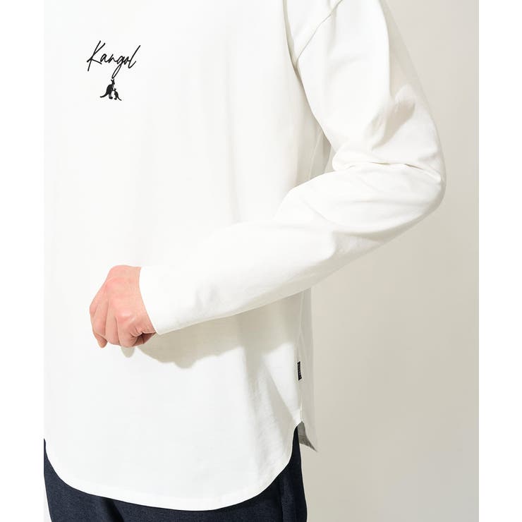 【KANGOL】スクエアプリントロングシルエットカットソー | a.v.v【MEN】 | 詳細画像6 