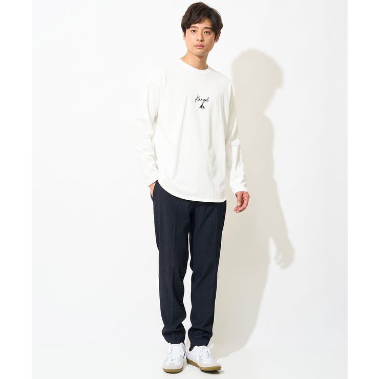 【KANGOL】スクエアプリントロングシルエットカットソー | a.v.v【MEN】 | 詳細画像9 