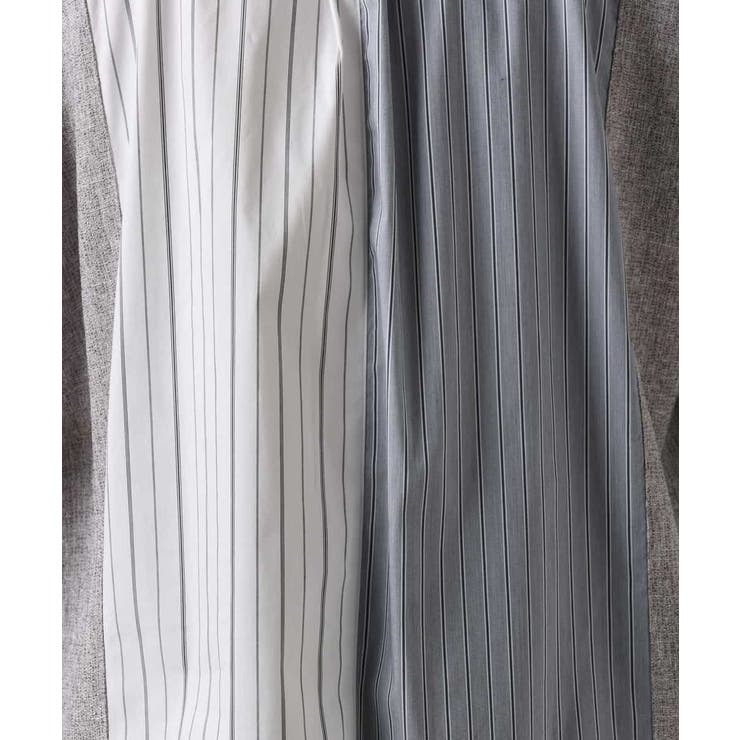 ハーフジップバックシャン切替クルーネックカットソー(デザテクシリーズ） | a.v.v【MEN】 | 詳細画像22 