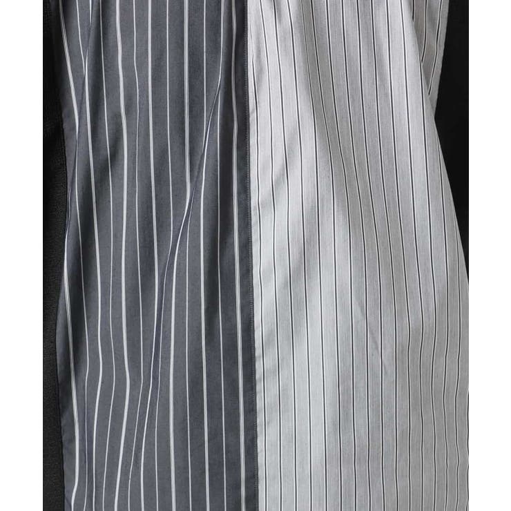 ハーフジップバックシャン切替クルーネックカットソー(デザテクシリーズ） | a.v.v【MEN】 | 詳細画像23 