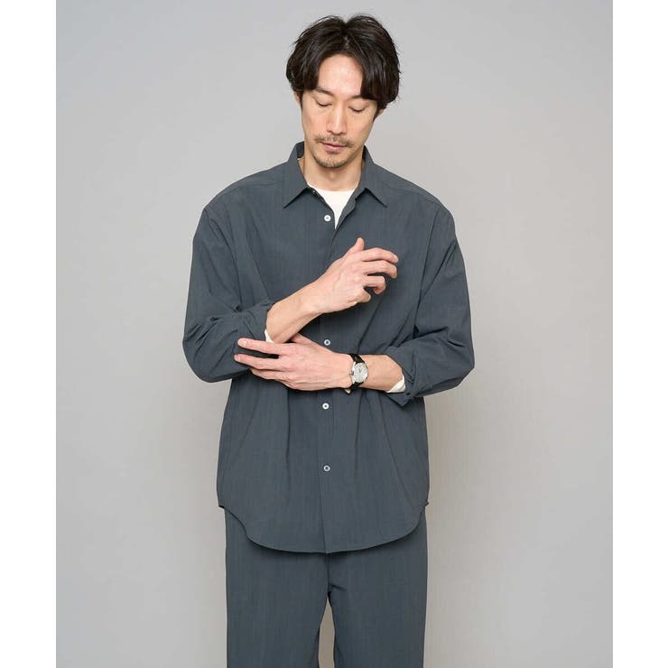 【イージーケア 洗濯機で洗える 毛玉になりにくい】タックジャカードクルーネックプ… | a.v.v【MEN】 | 詳細画像28 
