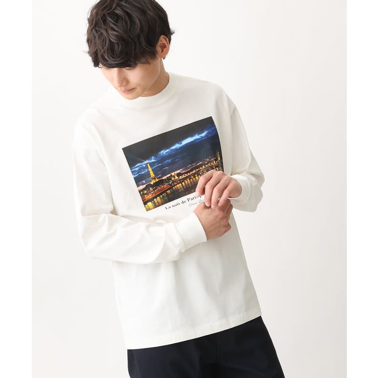 フォトグラファーコラボ】ワイドシルエットロングTシャツ[品番