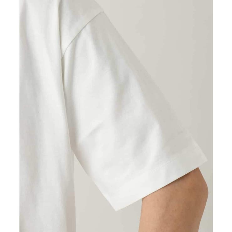 【接触冷感】ミニロゴプリントセミワイドシルエットカットソー | a.v.v【MEN】 | 詳細画像31 