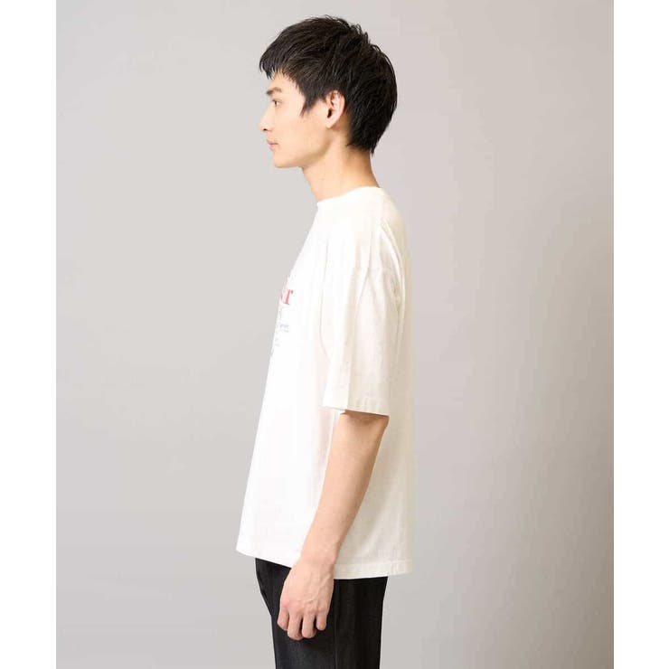 【接触冷感/綿100％】イラストレーターコラボプリンワイドシルエットカットソー | a.v.v【MEN】 | 詳細画像12 