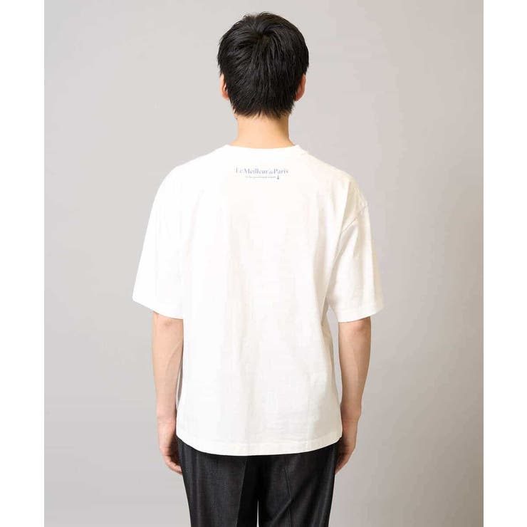 【接触冷感/綿100％】イラストレーターコラボプリンワイドシルエットカットソー | a.v.v【MEN】 | 詳細画像13 