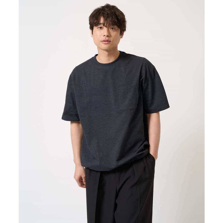【速乾/毛玉になりにくい】ドローコード付きワイドシルエットカットソー | a.v.v【MEN】 | 詳細画像18 