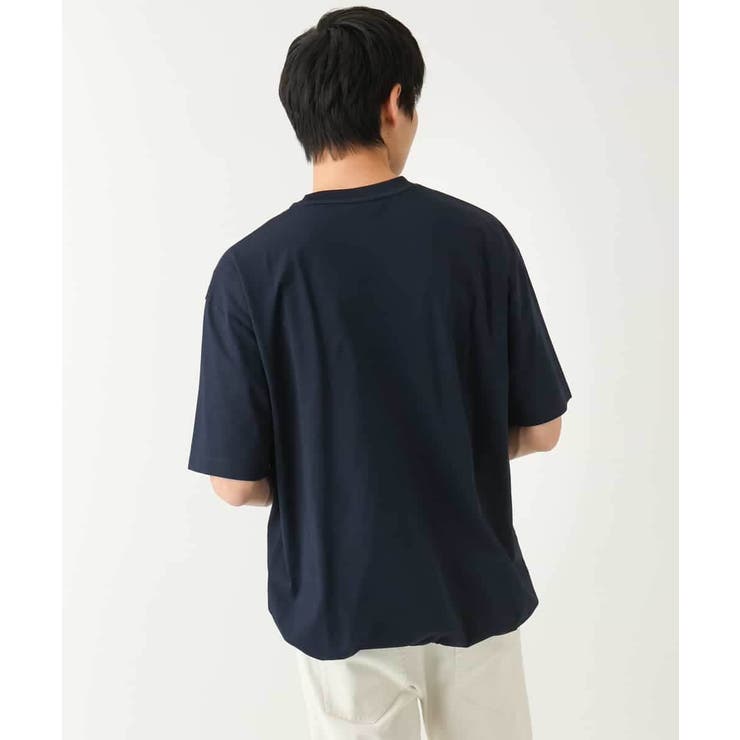 【速乾/毛玉になりにくい】ドローコード付きワイドシルエットカットソー | a.v.v【MEN】 | 詳細画像28 