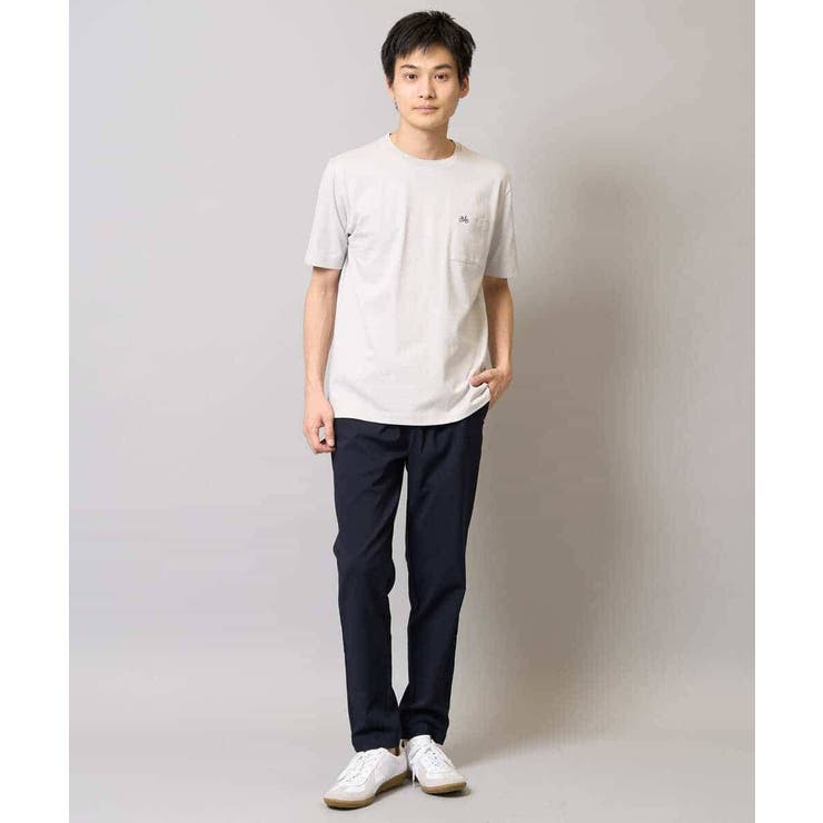 【接触冷感/コットン100％】ワンポイント刺繍カットソー | a.v.v【MEN】 | 詳細画像12 