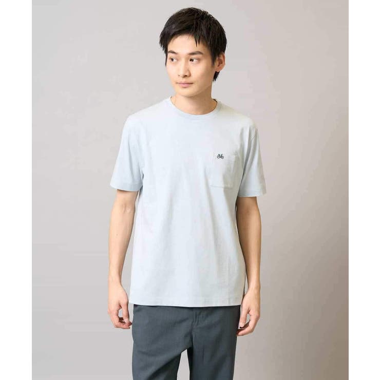 【接触冷感/コットン100％】ワンポイント刺繍カットソー | a.v.v【MEN】 | 詳細画像17 