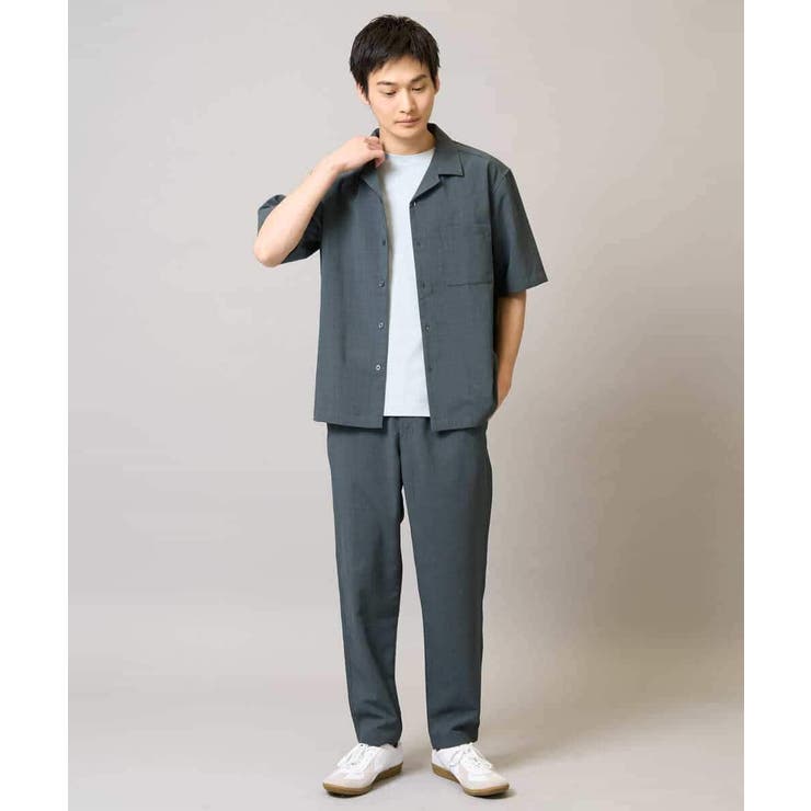 【接触冷感/コットン100％】ワンポイント刺繍カットソー | a.v.v【MEN】 | 詳細画像5 