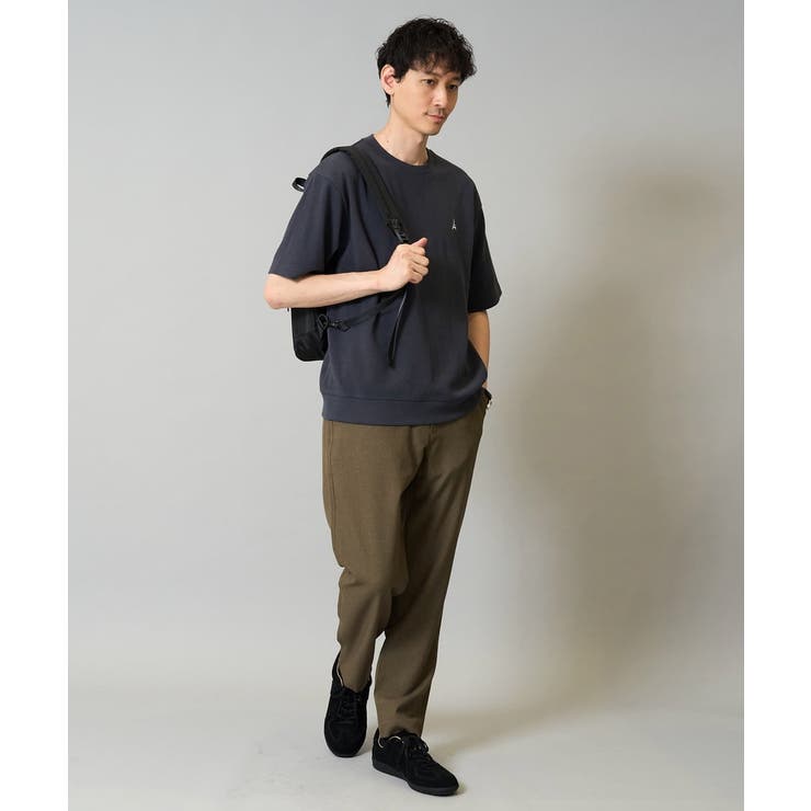 【イージーケア/接触冷感】ライトアゼ半袖Ｔシャツ ワンポイント刺繍 | a.v.v【MEN】 | 詳細画像25 