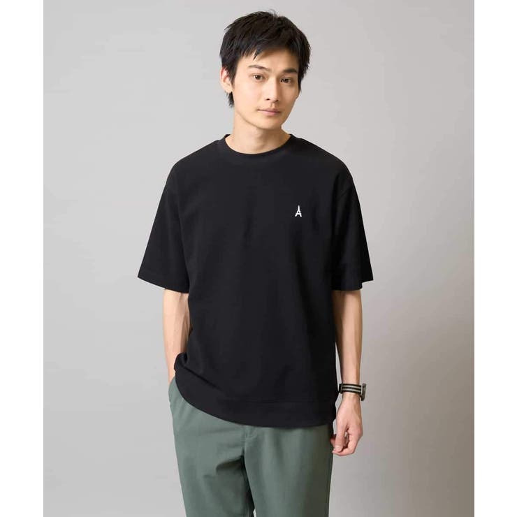 【イージーケア/接触冷感】ライトアゼ半袖Ｔシャツ ワンポイント刺繍 | a.v.v【MEN】 | 詳細画像33 