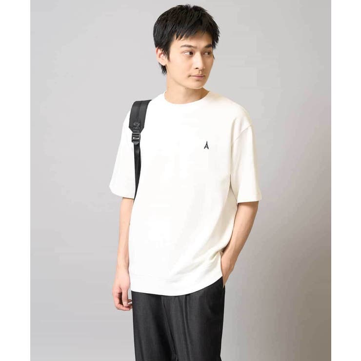 【イージーケア/接触冷感】ライトアゼ半袖Ｔシャツ ワンポイント刺繍 | a.v.v【MEN】 | 詳細画像45 