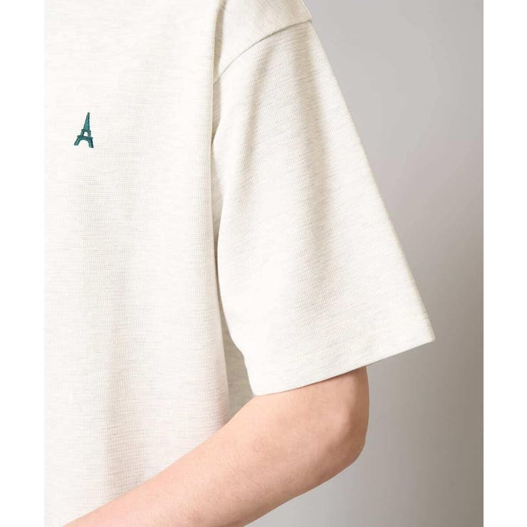 【イージーケア/接触冷感】ライトアゼ半袖Ｔシャツ ワンポイント刺繍 | a.v.v【MEN】 | 詳細画像52 