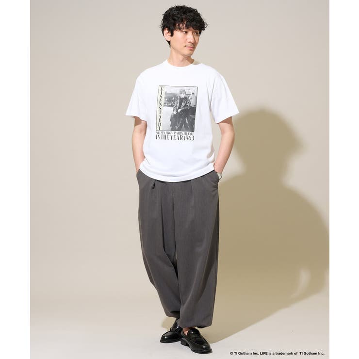 ライフピクチャーコレクションプリントＴシャツ | a.v.v【MEN】 | 詳細画像7 