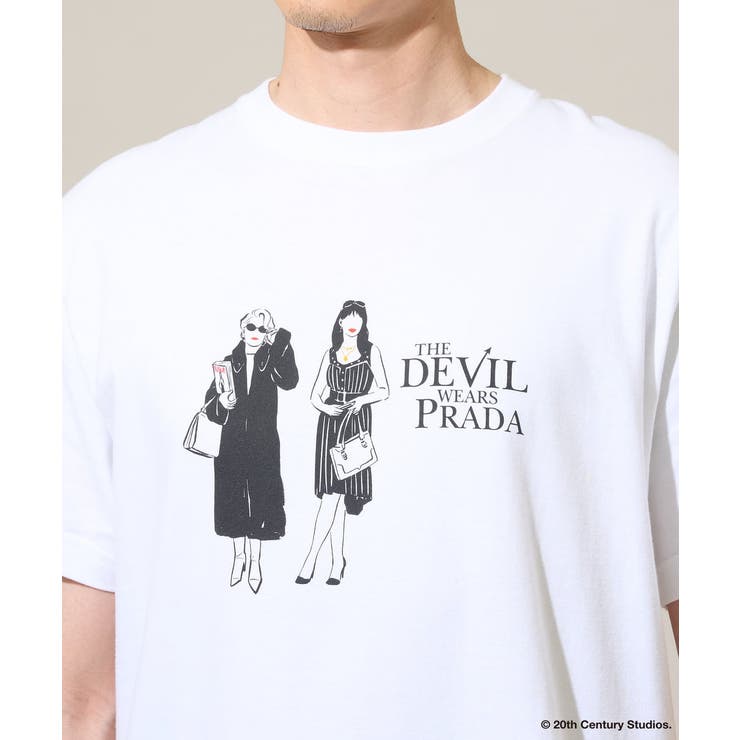 プラダヲキタアクマプリントＴシャツ | a.v.v【MEN】 | 詳細画像10 