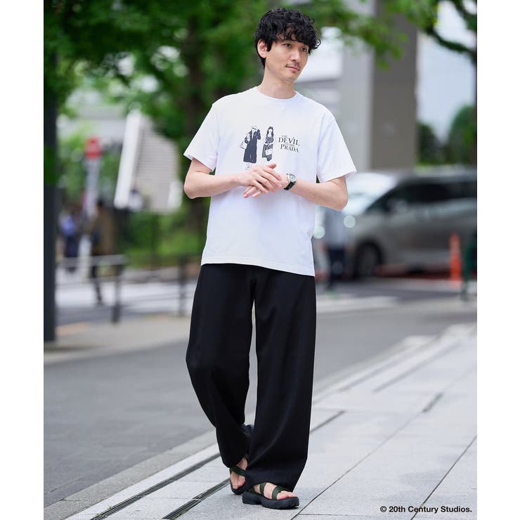 プラダヲキタアクマプリントＴシャツ | a.v.v【MEN】 | 詳細画像2 