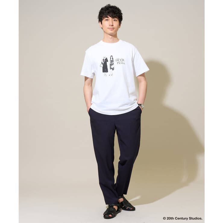 プラダヲキタアクマプリントＴシャツ | a.v.v【MEN】 | 詳細画像4 