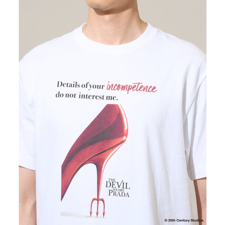プラダヲキタアクマプリントＴシャツ | a.v.v【MEN】 | 詳細画像8 