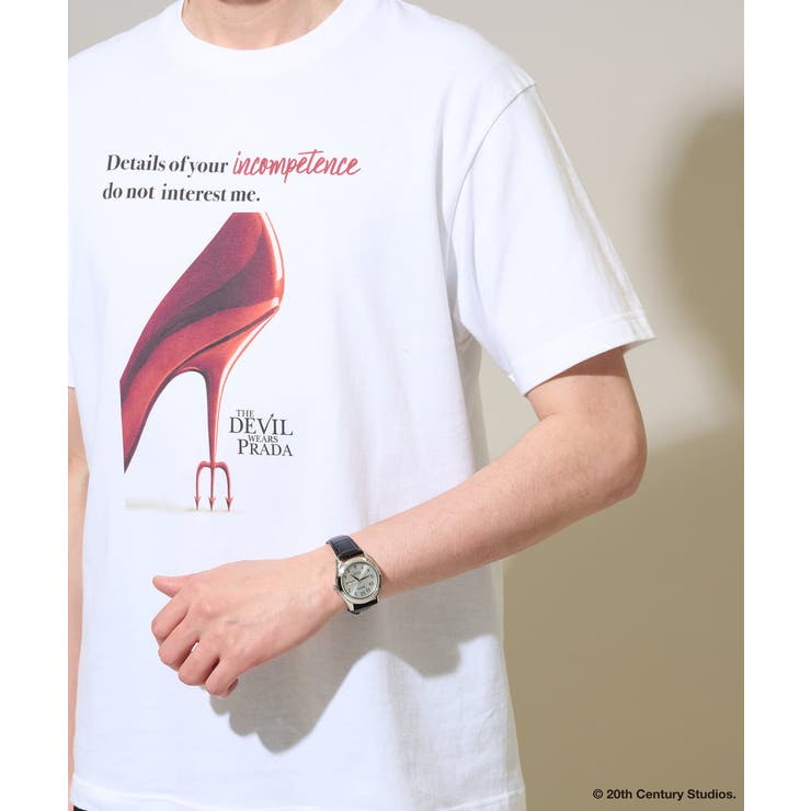 プラダヲキタアクマプリントＴシャツ | a.v.v【MEN】 | 詳細画像9 
