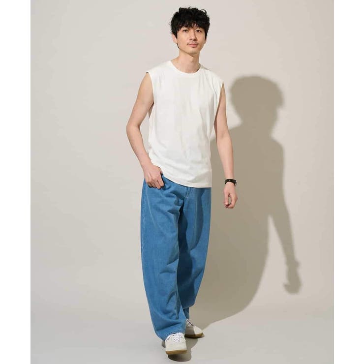 【雑誌MonoMax６月号掲載】ノースリーブカットソー【接触冷感】 | a.v.v【MEN】 | 詳細画像3 