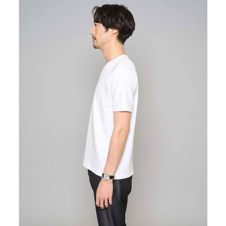 【イージーケア/洗濯機で洗える】キカジャカードＶネックスマートＴシャツ | a.v.v【MEN】 | 詳細画像10 