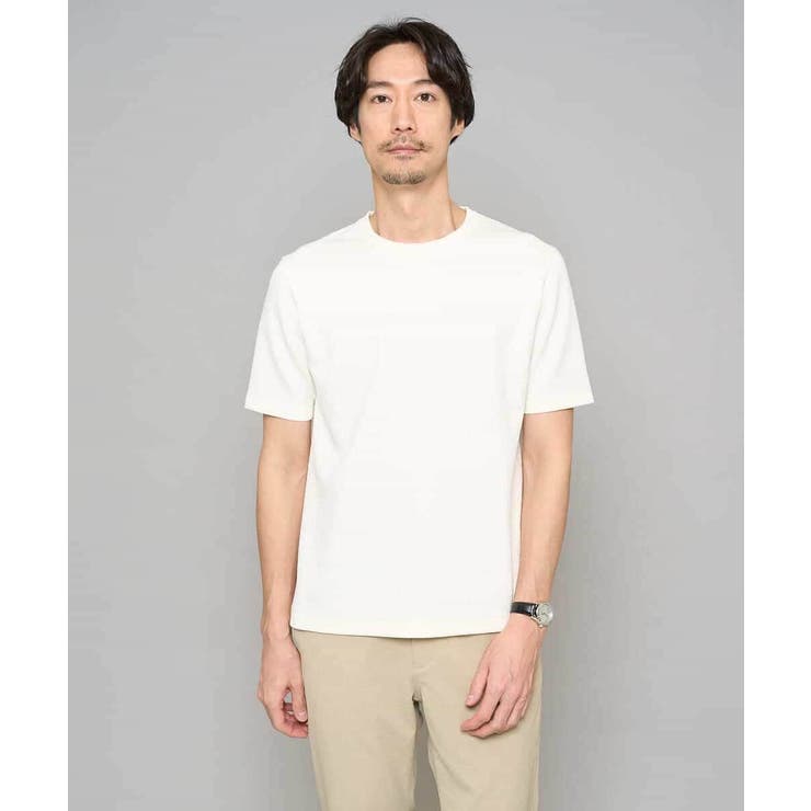 【イージーケア 洗濯機で洗える 毛玉になりにくい】ライトキカジャカードクルーネッ… | a.v.v【MEN】 | 詳細画像22 
