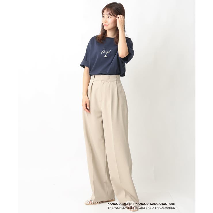【KANGOL】スクエアプリントロングシルエットTシャツ | a.v.v【MEN】 | 詳細画像12 