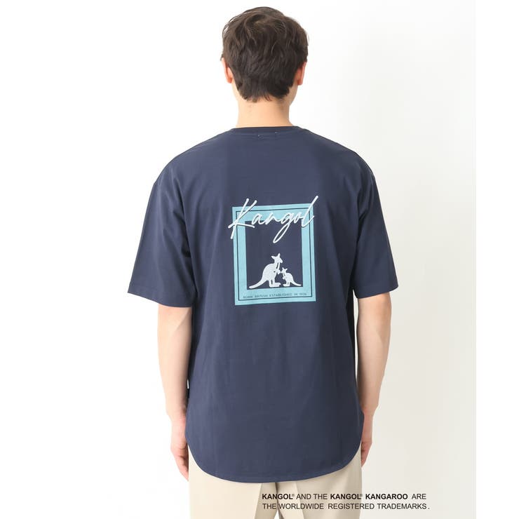 【KANGOL】スクエアプリントロングシルエットTシャツ | a.v.v【MEN】 | 詳細画像23 