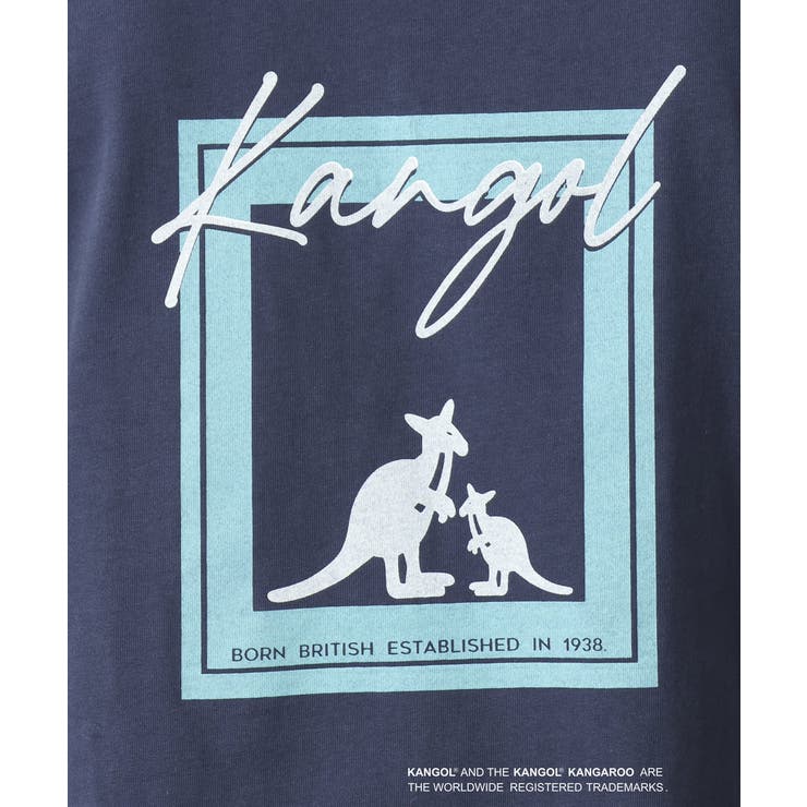 【KANGOL】スクエアプリントロングシルエットTシャツ | a.v.v【MEN】 | 詳細画像29 