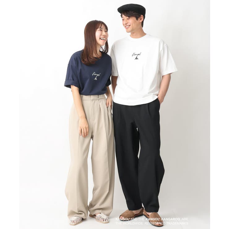 【KANGOL】スクエアプリントロングシルエットTシャツ | a.v.v【MEN】 | 詳細画像3 