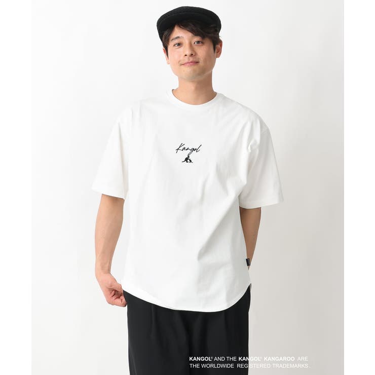 【KANGOL】スクエアプリントロングシルエットTシャツ | a.v.v【MEN】 | 詳細画像30 