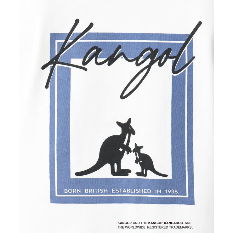 【KANGOL】スクエアプリントロングシルエットTシャツ | a.v.v【MEN】 | 詳細画像33 