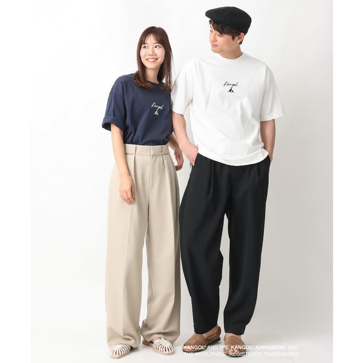 【KANGOL】スクエアプリントロングシルエットTシャツ | a.v.v【MEN】 | 詳細画像4 