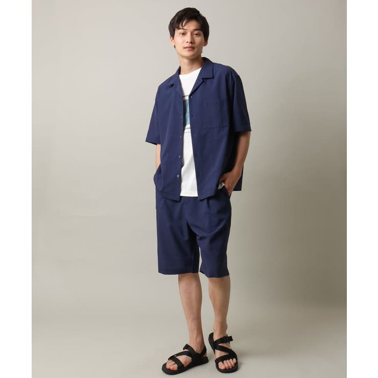 【定番アイテム】スクエアプリントセミワイドシルエットTシャツ | a.v.v【MEN】 | 詳細画像10 