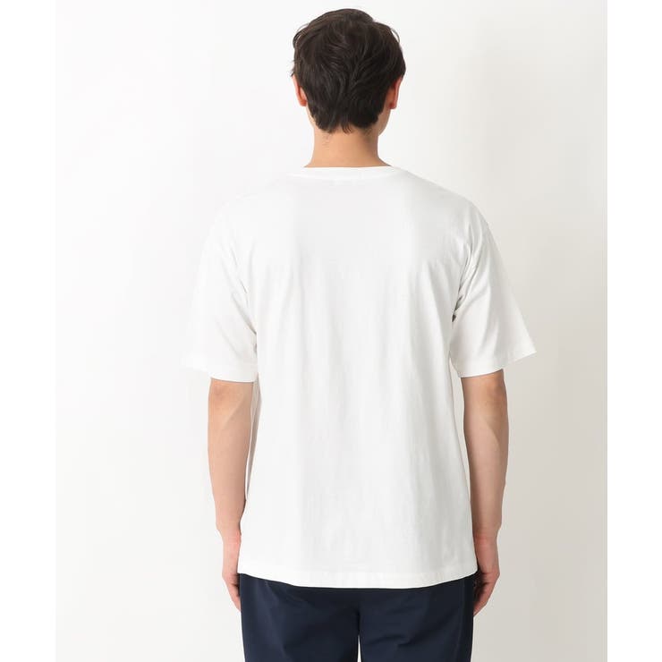 【定番アイテム】スクエアプリントセミワイドシルエットTシャツ | a.v.v【MEN】 | 詳細画像27 