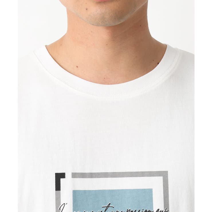 【定番アイテム】スクエアプリントセミワイドシルエットTシャツ | a.v.v【MEN】 | 詳細画像28 