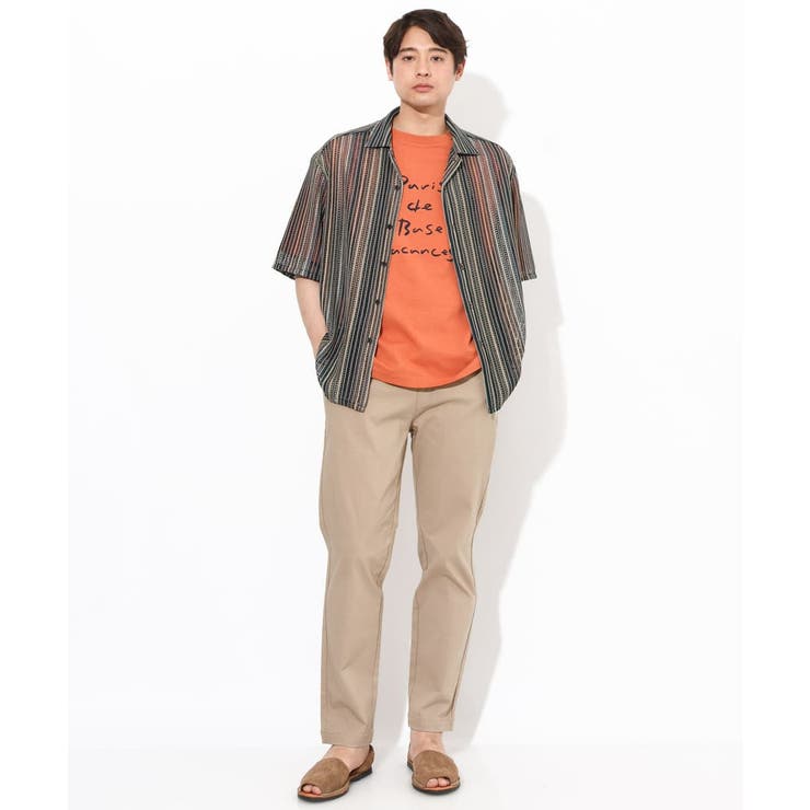 【ucaU×a.v.vコラボ】プリントワイドシルエットTシャツ | a.v.v【MEN】 | 詳細画像14 