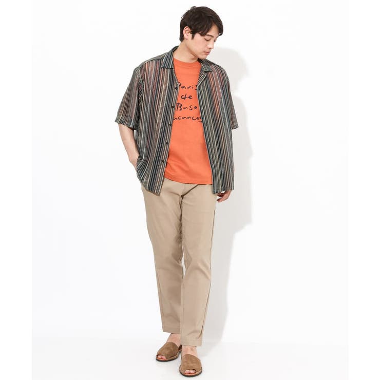 【ucaU×a.v.vコラボ】プリントワイドシルエットTシャツ | a.v.v【MEN】 | 詳細画像15 