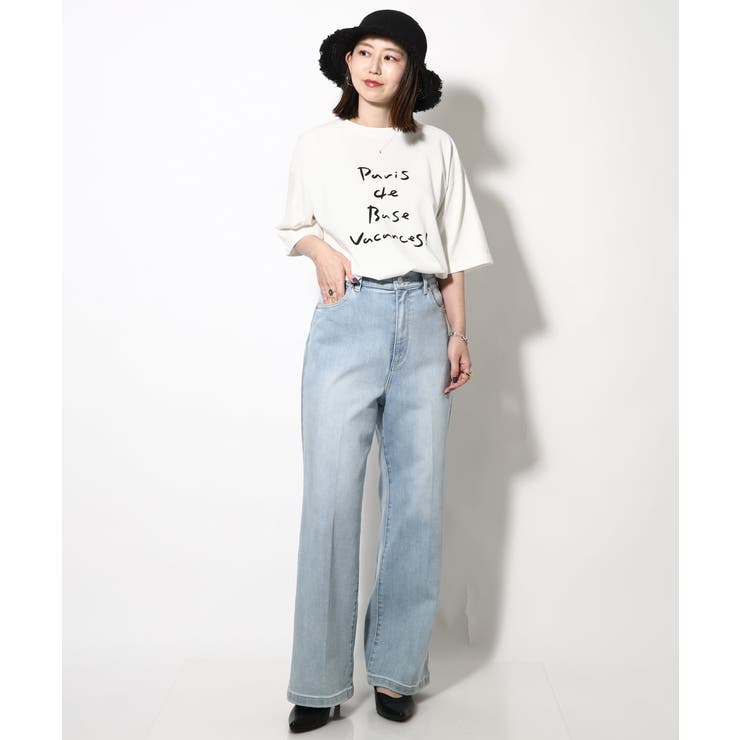 【ucaU×a.v.vコラボ】プリントワイドシルエットTシャツ | a.v.v【MEN】 | 詳細画像17 