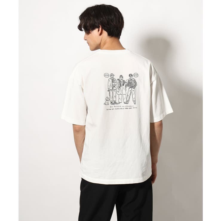 【ucaU×a.v.vコラボ】プリントワイドシルエットTシャツ | a.v.v【MEN】 | 詳細画像20 