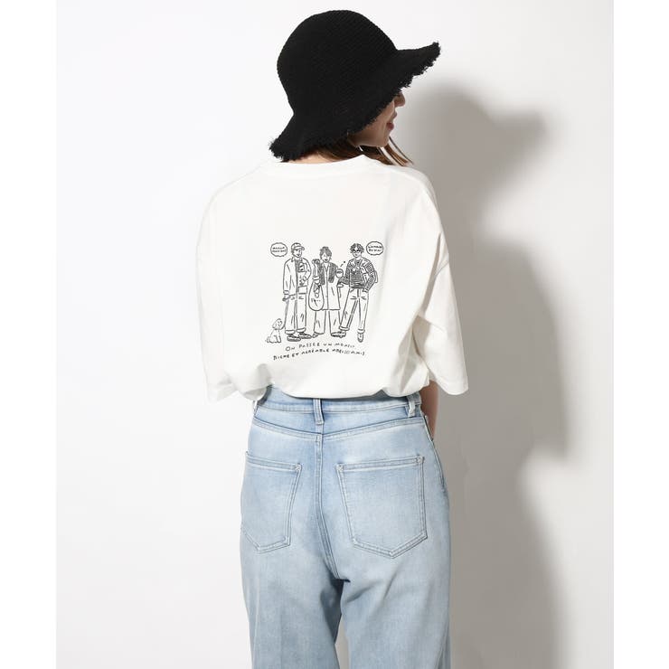 【ucaU×a.v.vコラボ】プリントワイドシルエットTシャツ | a.v.v【MEN】 | 詳細画像26 