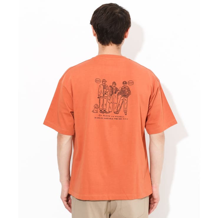 【ucaU×a.v.vコラボ】プリントワイドシルエットTシャツ | a.v.v【MEN】 | 詳細画像28 