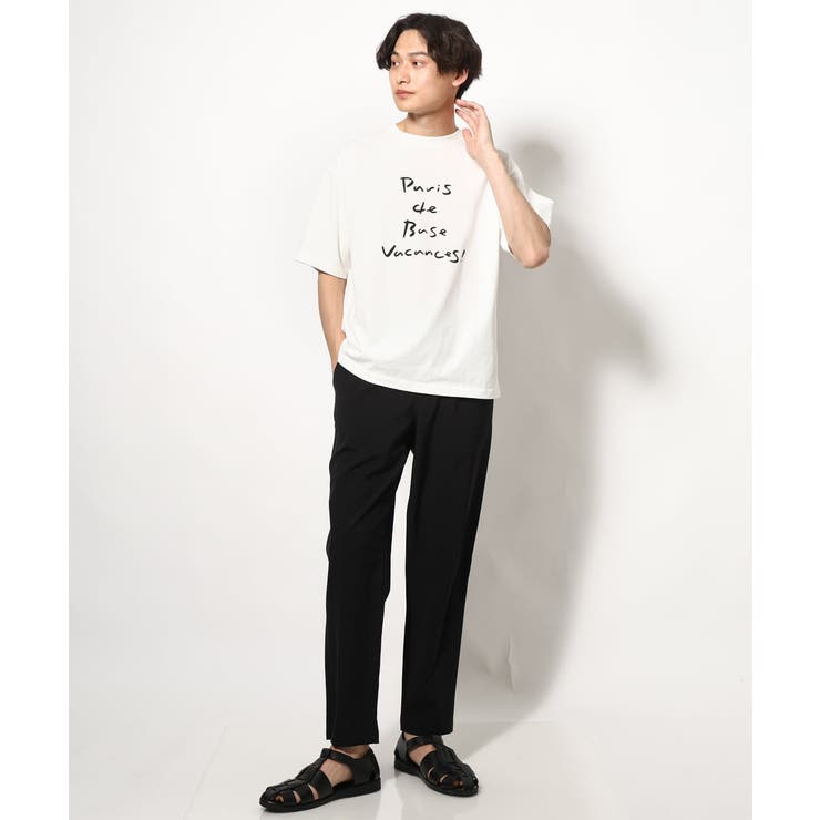 【ucaU×a.v.vコラボ】プリントワイドシルエットTシャツ | a.v.v【MEN】 | 詳細画像8 